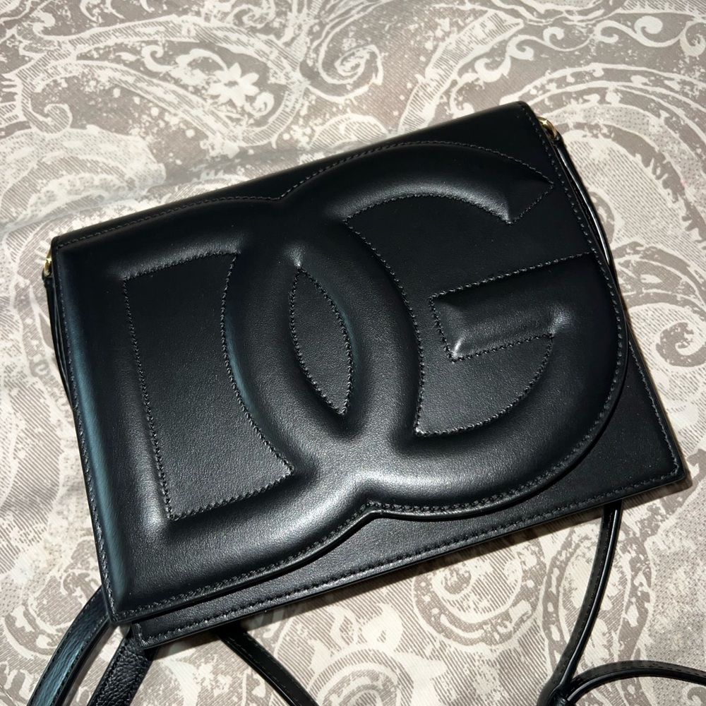 Dolce & Gabbana D&G logo crossbody bag